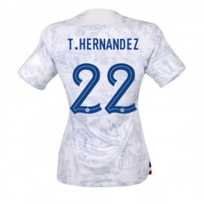 Francuska Theo Hernandez #22 Gostujuci Dres za Ženska SP 2022 Kratak Rukavima